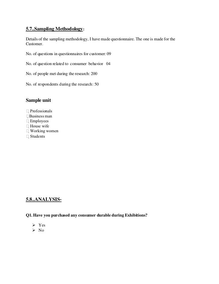 consumer buying behaviour towards refrigerator questionnaire questionnaire on customer satisfaction from washing machine